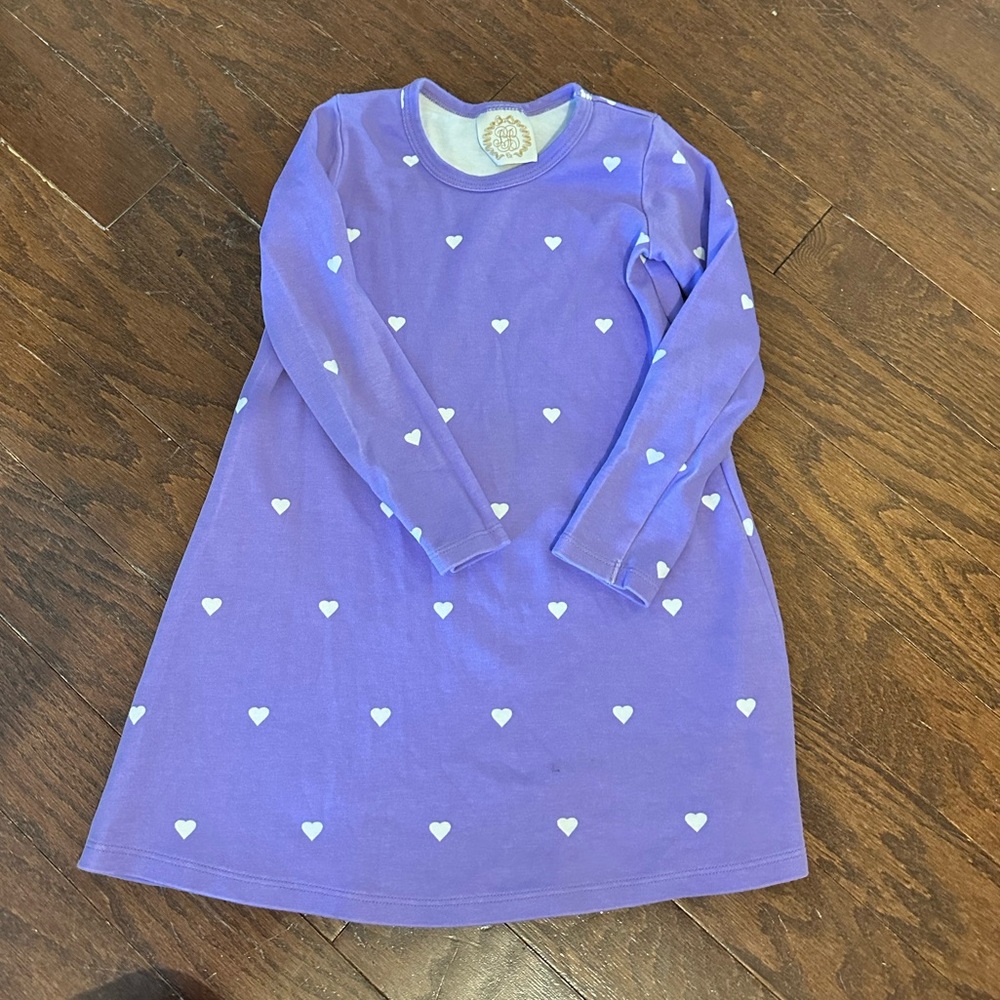Beaufort Bonnet Co. Purple Hearts Polly play dress